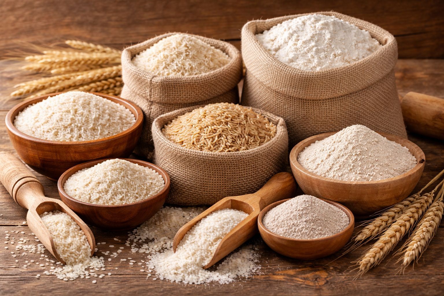 Rice and Flour